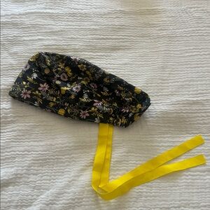 Floral Scrub Cap